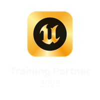 Unreal-Engine-Taining-Partner-Logo-2025-White