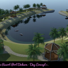 Corus Paradise Resort Hotel Visualization
